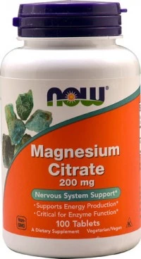 Magnesium citrate 200 mg