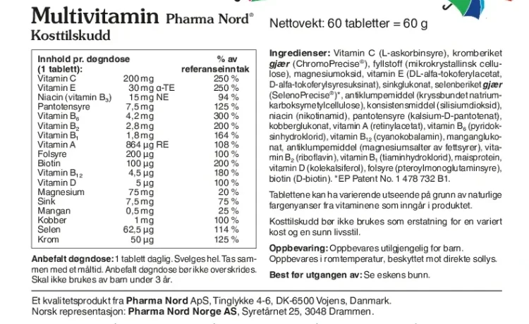 Multivitamin Pharma Nord