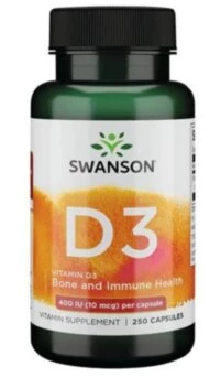 Vitamin D3 250 stk. Swanson