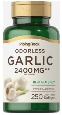 Odorless Garlic 1200 mg PipingRock