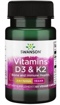 Vitamin D3 og K2 Vkpsl.
