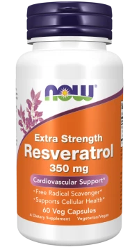 Resveratrol Now ekstra sterk 