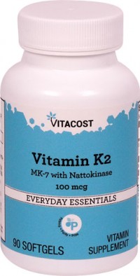 Vitamin K2 (MK-7) - fra Nattoekstakt Vitacost