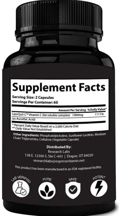 Liposomal Vitamin C Reseach Labs