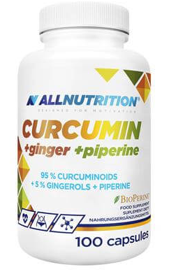 Curcumin + Ingefær + piperin 100 kapsler