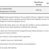 Magnesium citrate 200 mg
