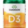 Vitamin D3 50 mcg Swanson