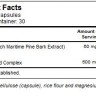 Pycnogenol NOW innhold