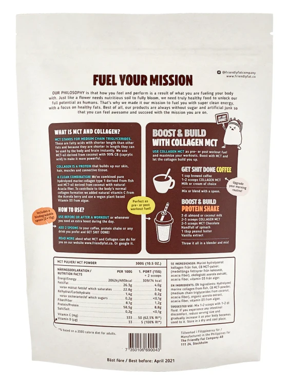Collagen & Mct Powder
