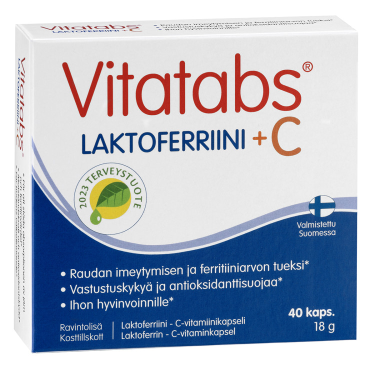 Vitatabs Laktoferriini + C