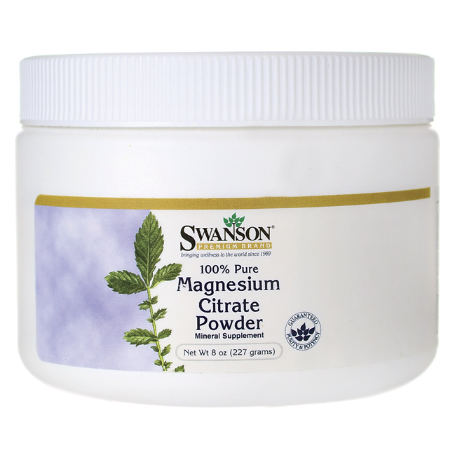 Magnesium Citrate Powder Swanson
