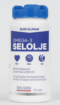Omega-3 Selolje 120