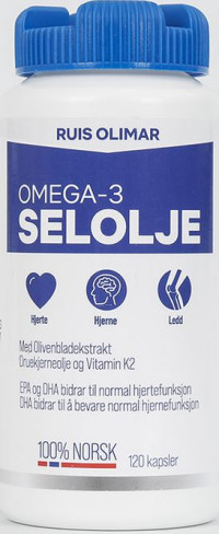 Omega-3 Selolje 120