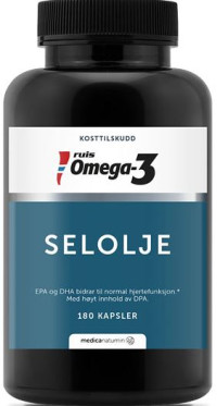 Omega-3 Selolje 180