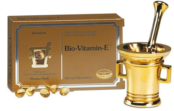 Vitamin E - en kraftig antioksidant.