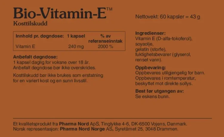 Bio Vitamin E