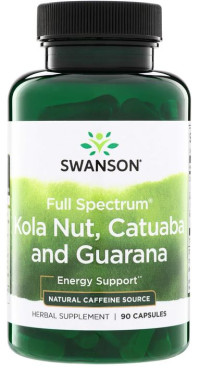 Kola Nut, Catuaba og Guarana