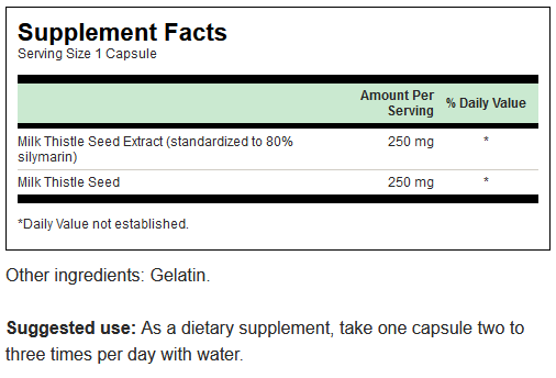 Milk Thistle Superior -Matiatistel- 120