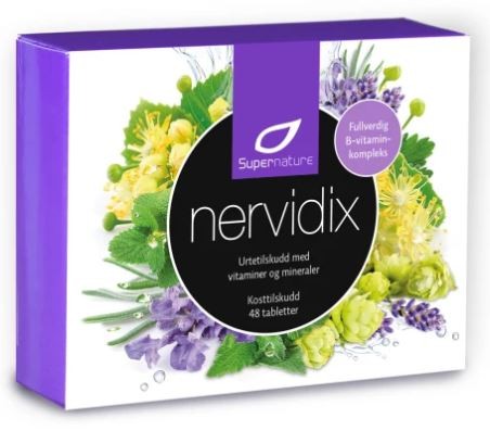 Nervidix - godt for nervesystemet