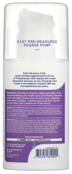 Progesta Care innhold