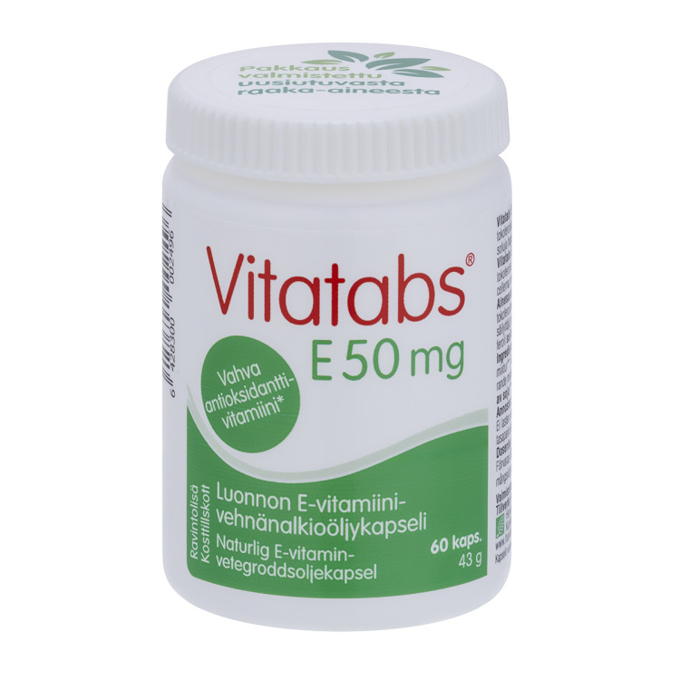 Vitatabs E 50 mg Vitatabs E 50 mg