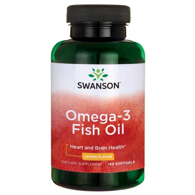 Omega-3 Fish Oil (sitronsmak)