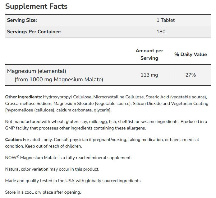 Magnesium Malate