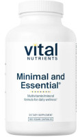 Minimal and Essential Vital Nutrients