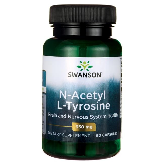 NAcetyl LTyrosine 350 mg 60 kapsler