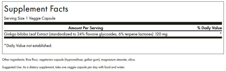 Ginkgo Biloba Extract