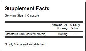 Lactoferrin Ultra innhold