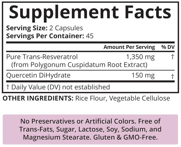 Trans-Resveratrol Pure Organic