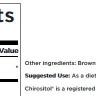 D-Chiro-Inositol Ultra innhold