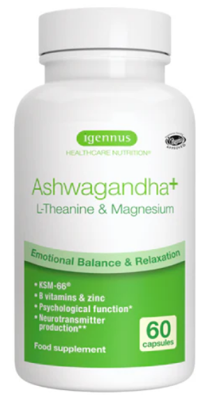 Ashwagandha, L-Theanine og Magnesium Ashwagandha, L-Theanine og Magnesium