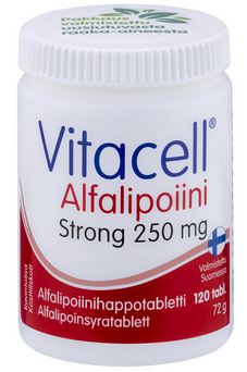 Vitacell Alfalipoiini Alpha-lipoic